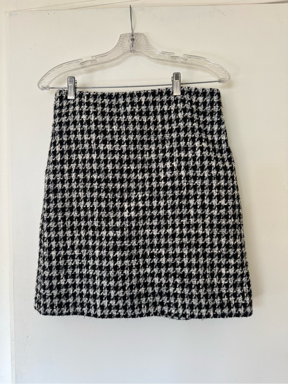 Loft Black & White Houndstooth Women's Skirt